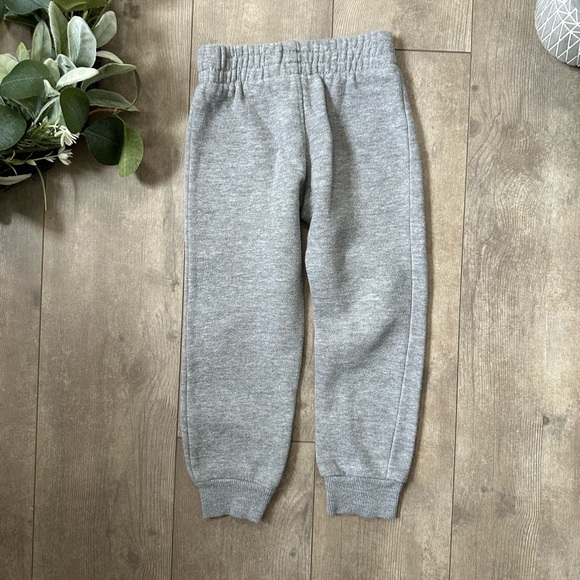 Hurley Kids Gray Jogger Sweatpants Fleece Joggers Side Hurley Logo Sz 4 Pants - Picture 6 of 7